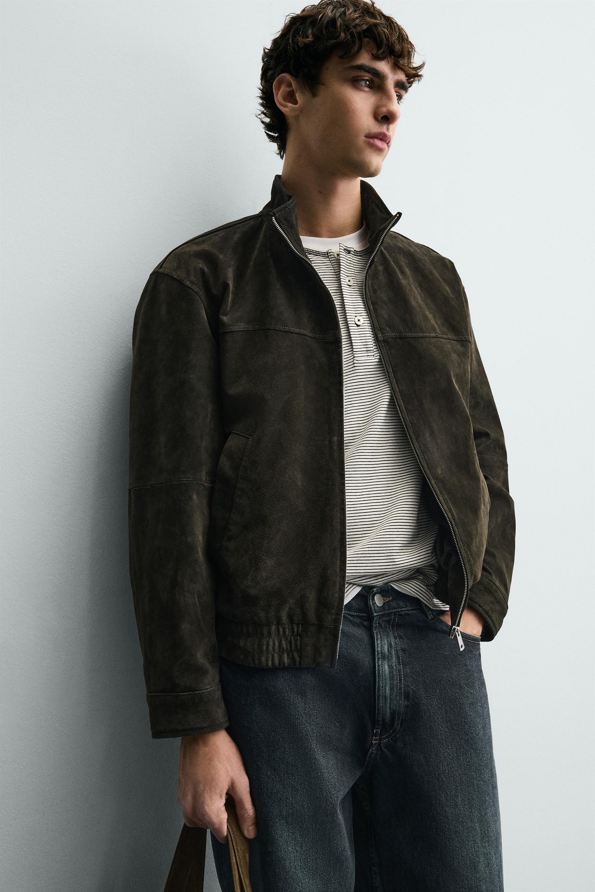 SUEDE LEATHER JACKET